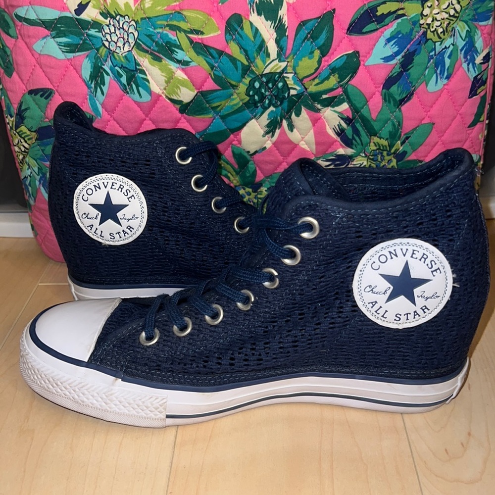 Converse Lux Mid Wedge Lacey boho Sneakers